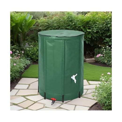 Collapsible Rain Barrel for Convenient Water Storage