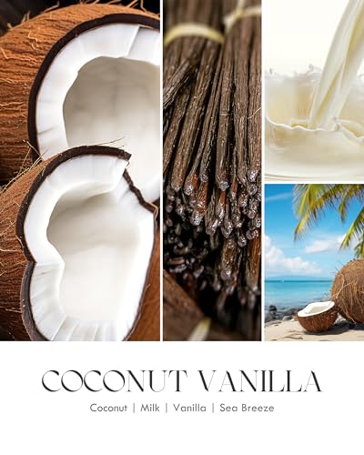 Image of AOOVOO Hello Summer Candles - 9 oz Scented Candles, Aromatherapy Candle, Soy Candle for Home Scented