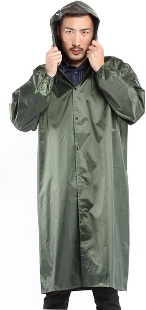 Rain Poncho for Women Lightweight Rain Jacket Hiking Cover Adults Raincoat One-piece