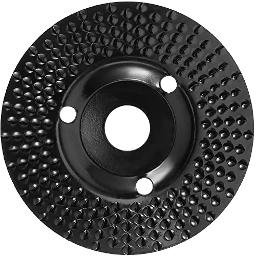 Taoying Disque à râper Ø 125 mm x 22,23 mm,Disque Meuleuse Bois pour le Meulage Grossier des Matériaux, Disque de râpe pour la plupart des meuleuses d'angle Cover