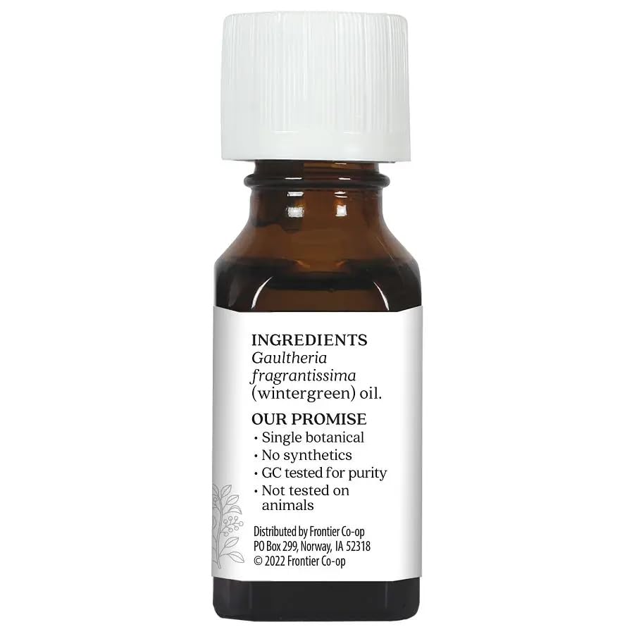 Aceite Esencial Wintergreen Aura Cacia miniatura 3