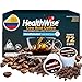 HealthWise Low Acid Swiss Water Decaffeinated Coffee for Keurig K-Cup Brewers, 100% Colombian Supremo, 72 Count