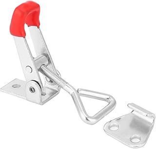 Respicefinem Stainless Steel 304 Adjustable Hinge Supply Light Duty Single Wire Adjustable Hitch Lock Bolts Type Quick Clamp Tool Box Latch