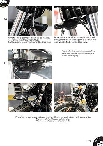 Garde-boue avant Scrambler pour customiser Royal Enfield Interceptor 650 - 4