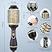 Airstyler 3 in 1, Warmluftbürste Rotierend Set, Airstyler Set mit Föhn,Warmluftbürste, Haartrockner Thermal Brush, Leistungsstarke Föhnbürste Air Styler Rundbürstenföhn Haartrockner (Gold)