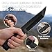 Sinkzaico SK1 Fixed Blade Knife with Sheath,Tanto Blade Nylon Fiberglass Handle Full Tang EDC Knives for Outdoor Working Camping Hiking Sruvival