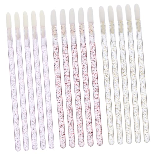 IWOWHERO 150pcs Disposable Lipstick Applicators Portable Makeup Tools for Lip Gloss Lipstick and Concealer Crystal Wand Each