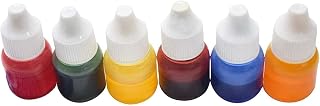 Candle Pigment Liquid Colors | Wax Dye Set for Candle Making | Vibrant Pigment Colors for DIY Candles | Pack of 6 (5ml Each)