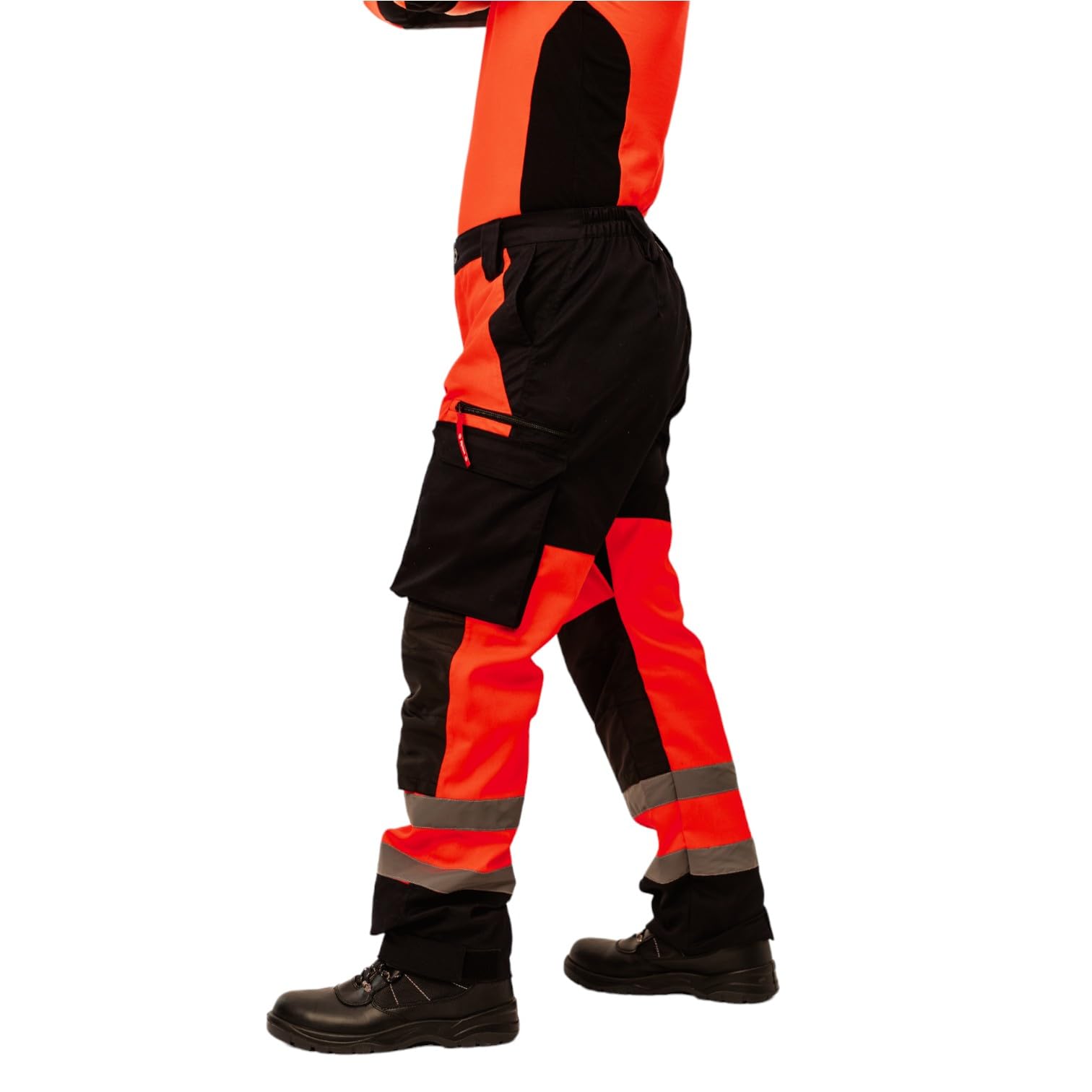Rettungsdienst Hose Herren – Reflektierende Einsatzhose Notarzt, Sanitäter