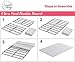 Signature Sleep Ultra Steel Bunkie Board, Premium Metal Frame Design with Cover, White, Full Size