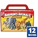 BARNUM'S Original Animal Crackers, Bulk Kids Snacks, 12 - 2.13 oz Boxes