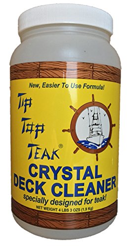 Tip Top Teak Crystal Deck Cleaner, Teak Cleaner, Furniture Cleaner,