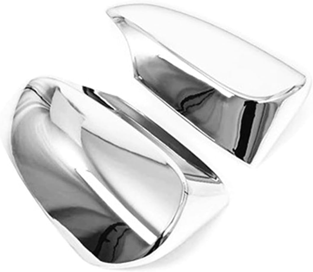 XJPGHA Wing Mirror Covers Caps for Toyota CHR 2017-2021, Sturdy Durable Cover Housing Door Mirror Vehicle Accessory Rearview Side Covers,Silver