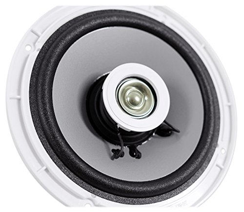 Image of Alpine (4) SPS-M601W 6.5 inch 440 Watt 2-Way Marine Boat Coaxial Speakers - White