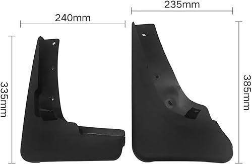 Miniatura 3 de Guardabarros de coche compatibles con Nissan X-Trail X Trail T31 2008-2013 aletas de barro delanteras y traseras, protectores contra salpicaduras,