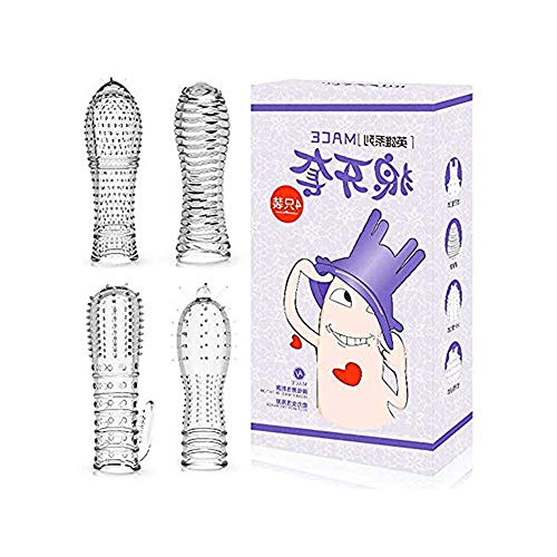Elastic Transparent Nail Bag - 4 Pieces
