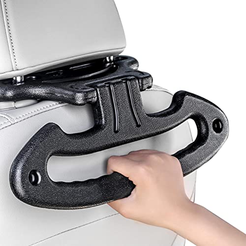 Percha de coche - Ganchos de coche para reposacabezas - Colgador de coche multifuncional para comestibles, bolsos, ropa, monederos, mochilas escolares, paraguas, botellas de agua, suministros Jomewory Cover