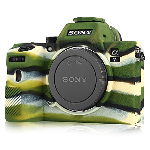STSEETOP Housse silicone Sony A7III/A7RIII camouflage