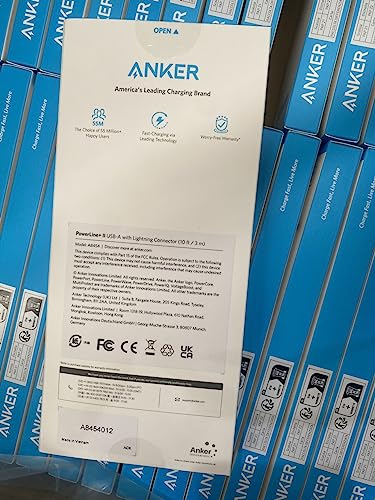 Anker Cavo Lightning in Nylon Powerline+ II [Certificato Apple MFi] (3m) per Perfetta Compatibilità con iPhone X / 8/8 Plus / 7/7 Plus / 6/6 Plus / 5/9 e tanti altri.