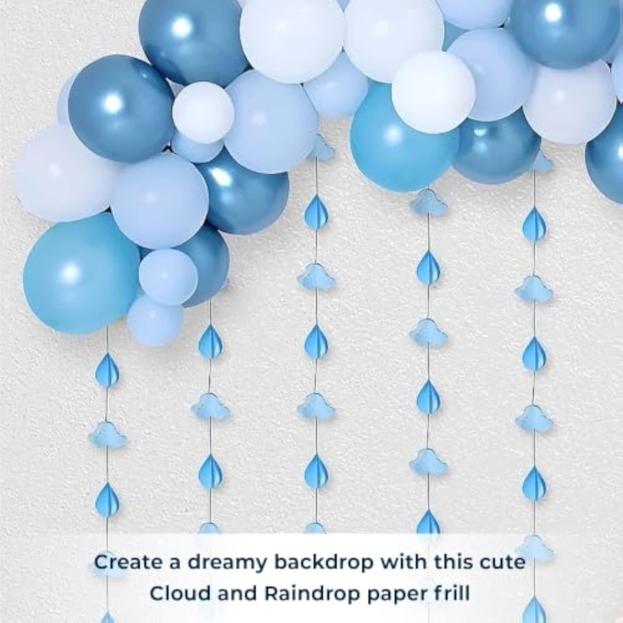 Cloud Paper Frills Wall Hanging Decorative Items