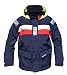 Produktbild crazy4sailing Herren Segeljacke Bergen Offshore Funktionsjacke Ölzeug, Farbe:Navy/Red/White, Größe:XXL