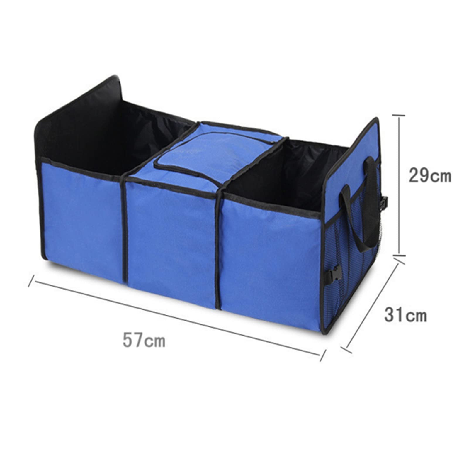 Xuanqingyi Store Scatola di immagazzinaggio dell'organizzatore del bagagliaio dell'auto Pieghevole antiscivolo Contenitore di stoccaggio del carico automatico Borsa for la conservazione degli alimenti