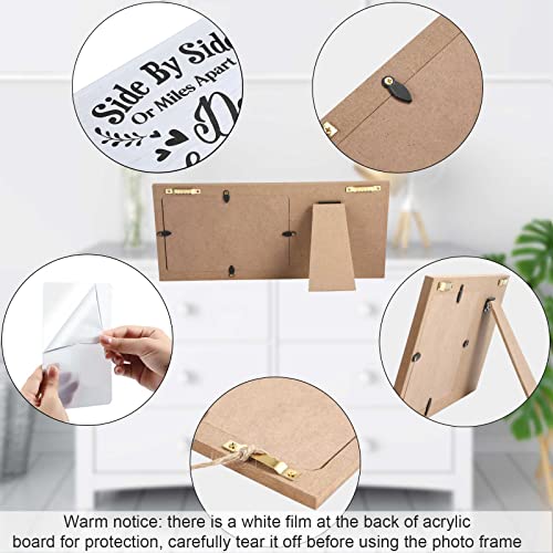 Jetec Friends Picture Frame 4 X 6 Inch Friend Graduation Gifts Class Of 2023 Side By Side Or Miles Apart Friendship Frames Graduation Photo Frames (White Gray) #TOP1