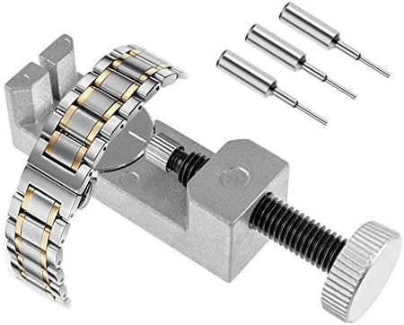 Zacro Watch Band Strap Link Pin Remover Repair Tool Kit for Watchmakers with Pack of 6 Extra Pins