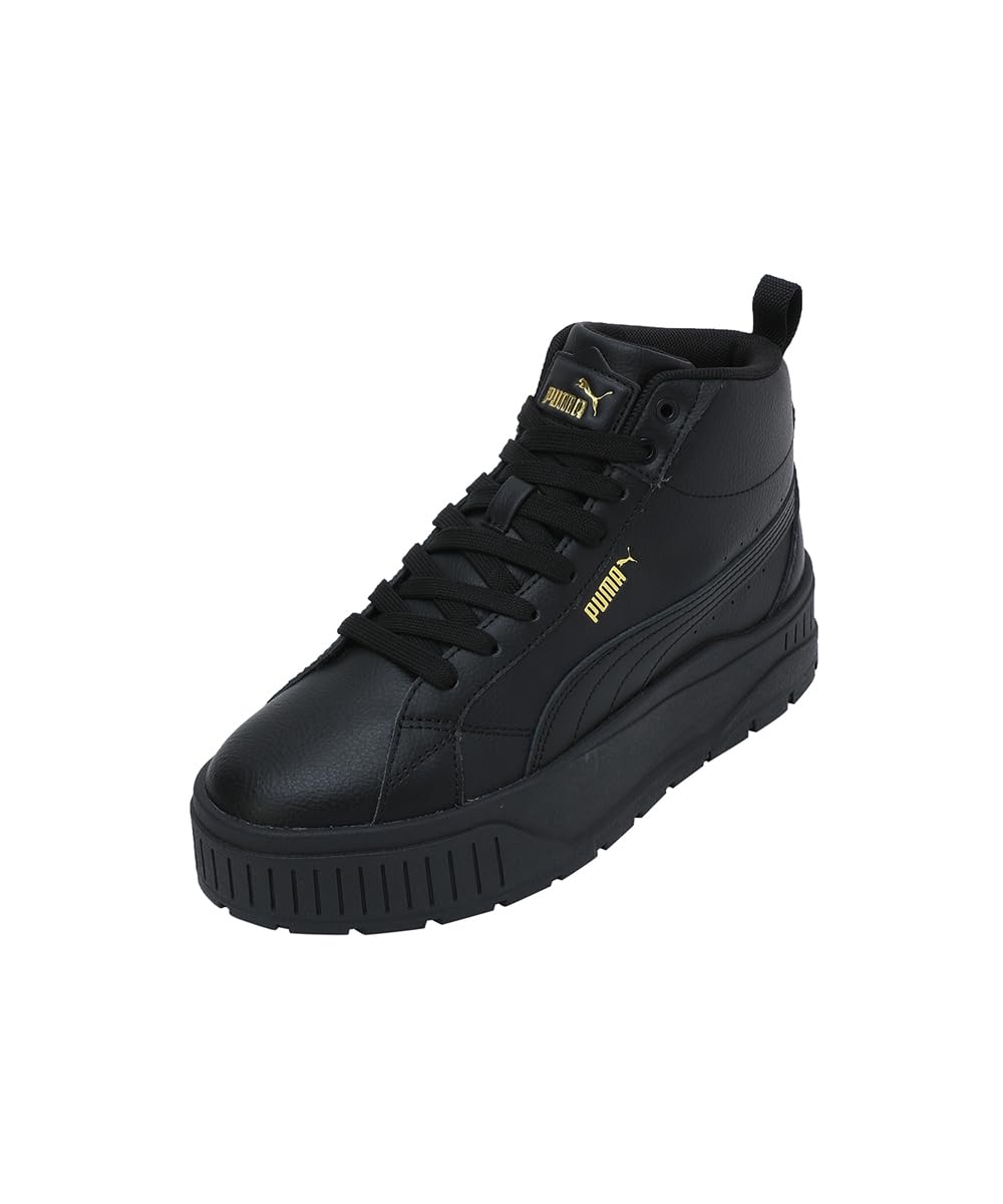 See full amazon price history chart for Puma Womens Karmen II Mid Black-Black-Gold Sneaker - 6 UK (39745902) Puma Womens Karmen II Mid Black-Black-Gold Sneaker - 6 UK (39745902) (B0D6VV58SB) Amazon Price History, Amazon Price Tracker