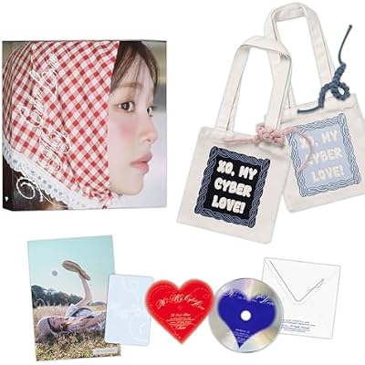 The First Album [XO, My Cyberlove] (Love Ver.) Outbox + Knit Strap + Love Book Tote Bag + Heart Sticker + Photobook + CD-R + Gift