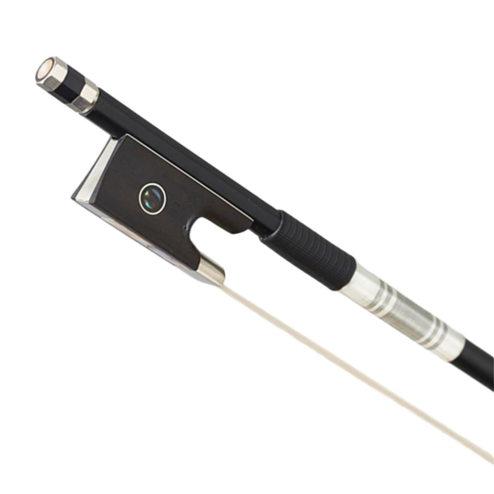 Arco Per Violino Accessori Per Strumenti Musicali Professionali In Fibra Di Carbonio Per Violino E Coda Di Cavallo 4/4(1/8 black)
