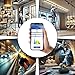 AquaHorti AH-300 Light Meter,Test LED Spectrum,CCT,LUX,Foot Candle,Blue Light Meter,LUX Distribution, Data Exported as a CSV File. AquaHorti