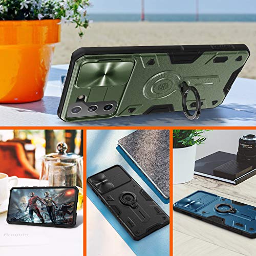 Image of Only for Galaxy S21 Plus Case 6.7 inch Nillkin for Samsung Galaxy S21 Plus case with Kickstand Camera Protection Cover for Samsung S21 Plus 5G Case Shockproof Rugged Heavy Duty Protection