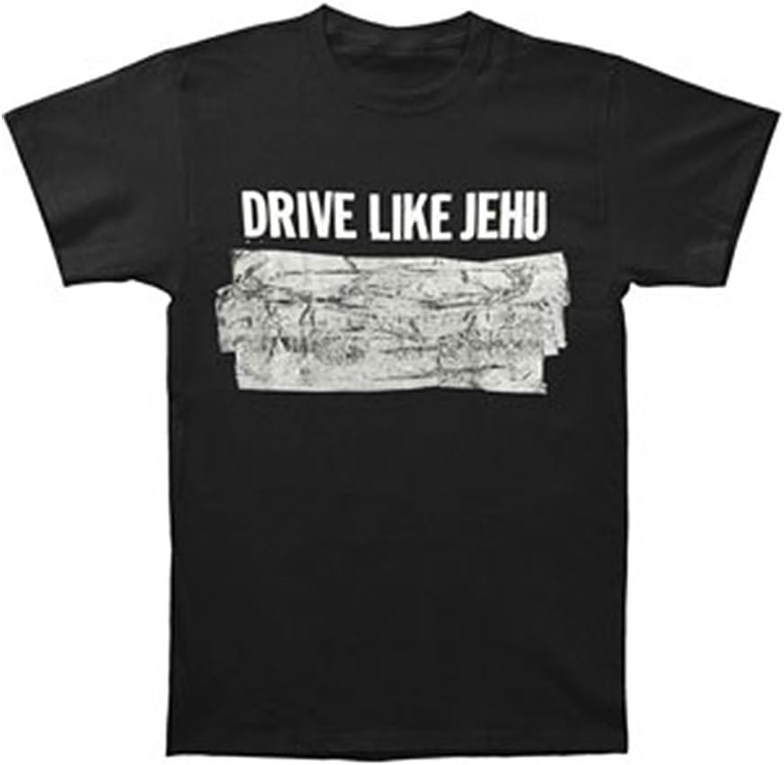 Drive Like Jehu Men's Duct Tape T-shirt XX-Large Black