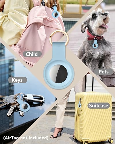 Image of Wristlet Wallet for Women, Keychain Wallet with AirTag Holder | 9 card slots,ID window & zipper pocket,RFID,beaded wrist strap and compact design for travel,shopping and daily carry.