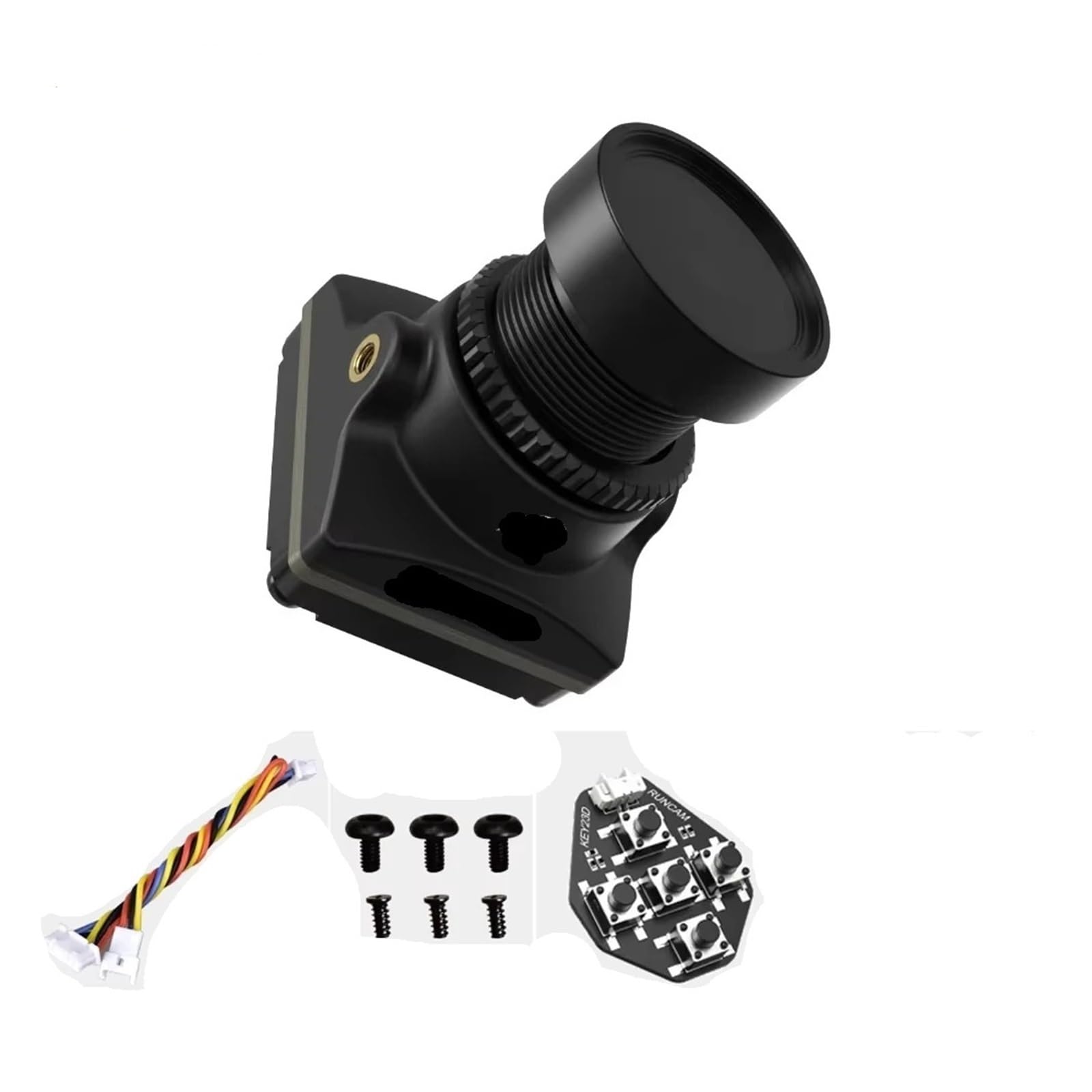 Compatibile con RunCam, Night Eagle V2 1500TVL Starlight Drone | Telecamera notturna starlight Night Eagle V2 1500TVL NTSC PAL, accessorio drone quadcopter RC racing