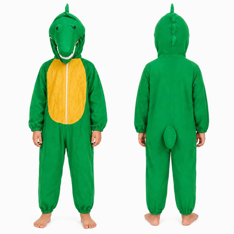 Image of Animal Costume for Kids | Plush Fancy Dress Costume for Boys & Girls |School Fancy Dress, Annual Day, Jungle Theme, Role Play, Halloween & Birthday Party