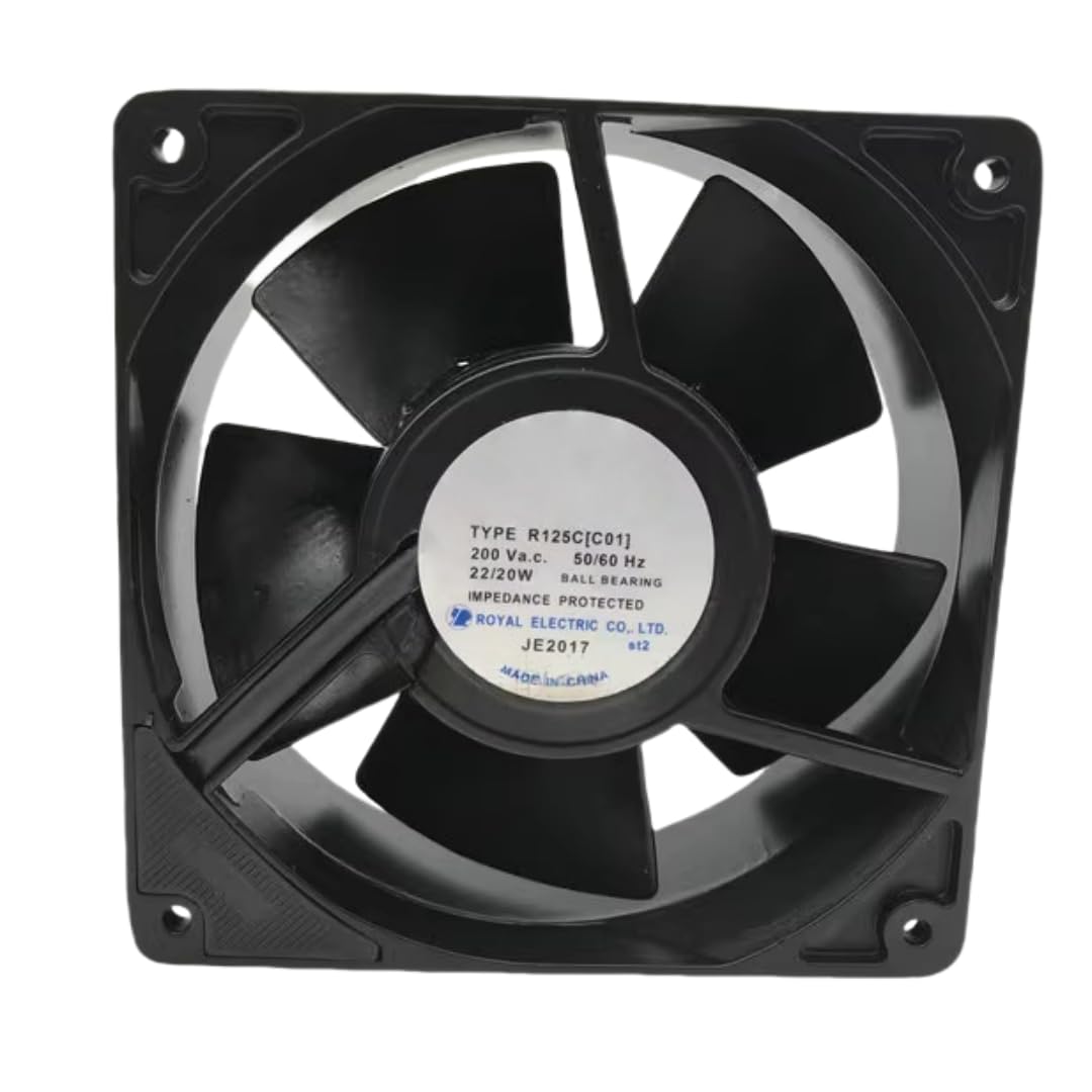 QRUYHBAJU Fan R125C[C01] AC200V 22/20W 12038 Cooling Fan 120x120x38MM