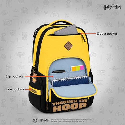 Image of Nasher Miles Harry Potter Backpack | Laptop Backpack | Ideal for Office, College, School & Travel | Men, Women, Boys, Girls