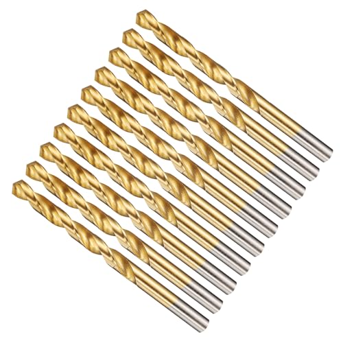 Foret en acier rapide HSS revêtu TiN 19/64" : la précision durable pour percer le métal et le bois