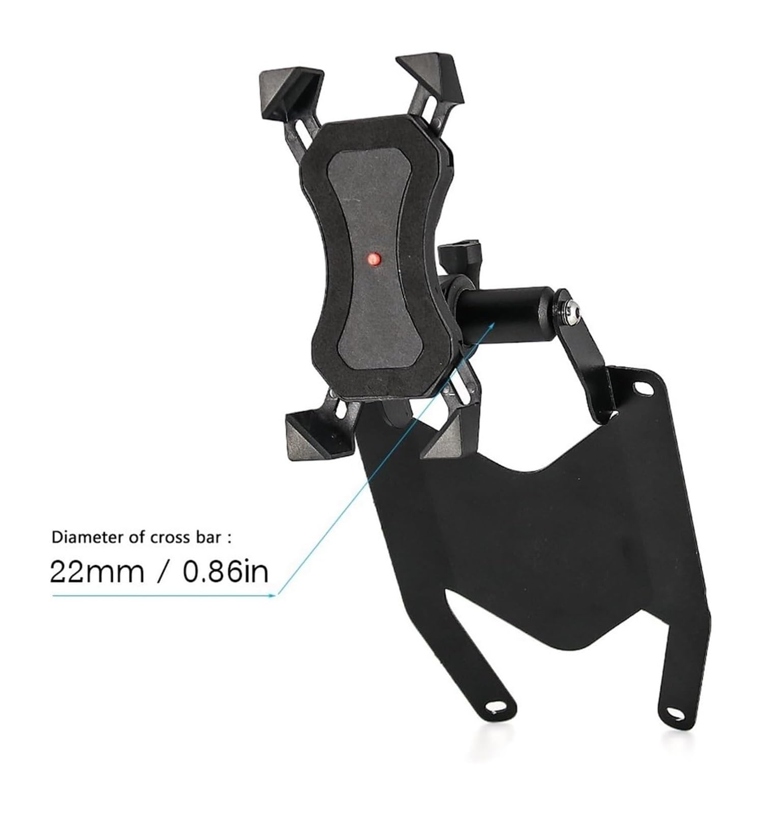 pour Moto Support Navigation GPS pour MT07 pour Tracer-700 2016-2020 GPS Smartphone Moto Navigation Support Mobile (C)