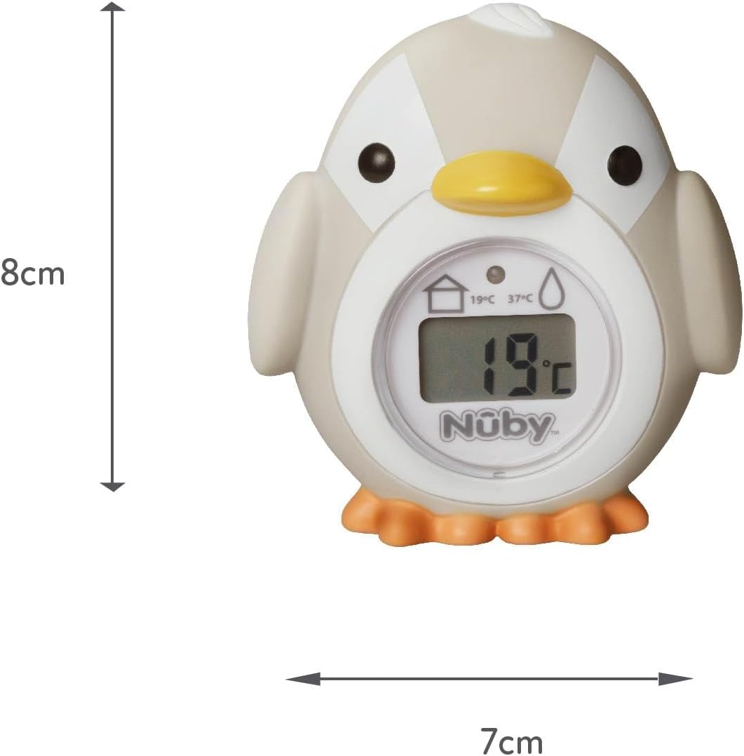 51M1kC2znCL._AC_SL1500_ Nuby - Penguin shaped baby bath Digital thermometer - Easy to read screen - BPA free - Gray - Suitable from 0 months