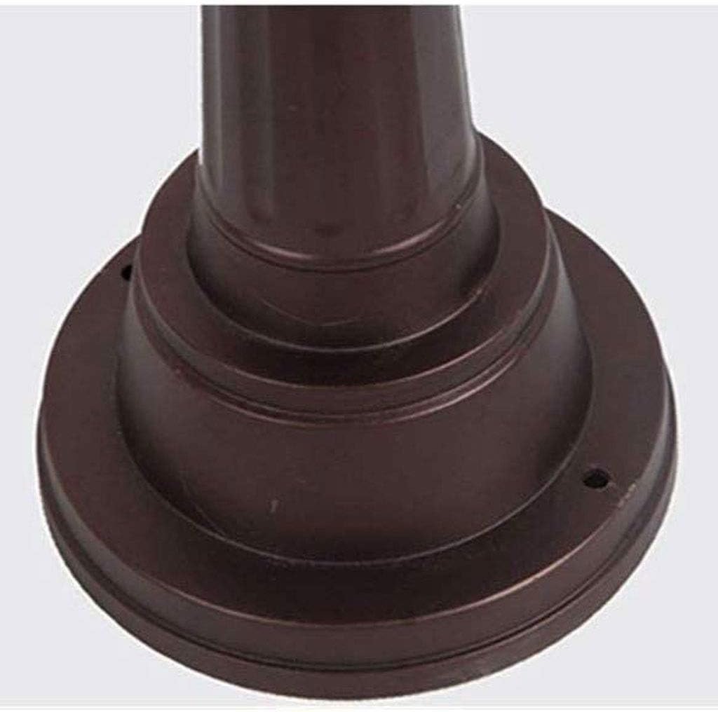 Wall Lamps,Waterproof Floor Lamp, Outdoor Glass Table Lamp Creative Modern Industry Decoration Column Lamp Post Light Street Light