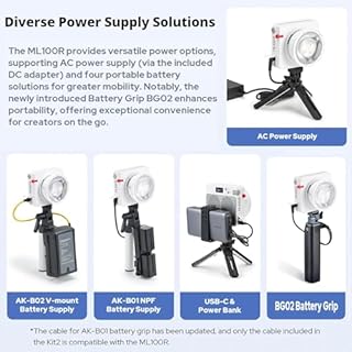 Godox ML100R RGB LED Luce Video 100W CCT 1800K-10000K con Controllo tramite APP 14 Effetti Creativi