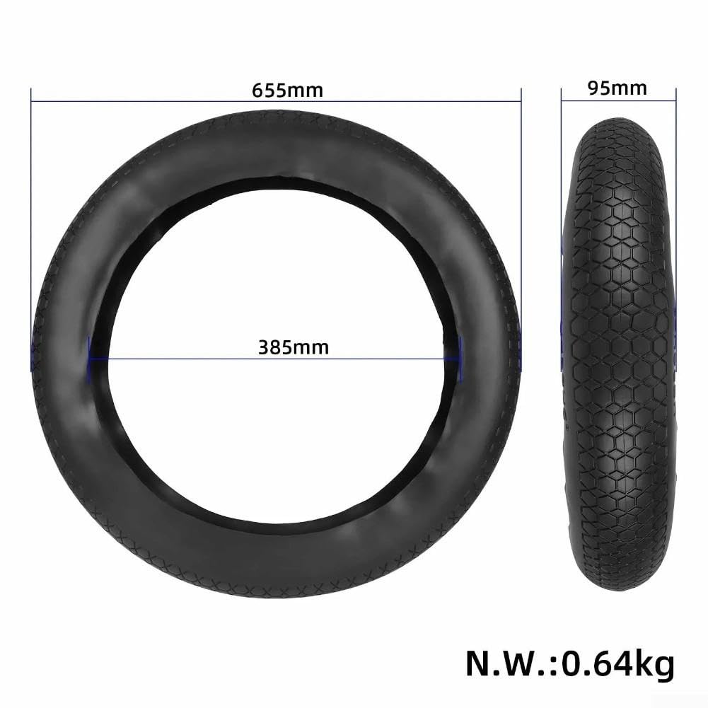 Pneu Vélo Tout-Terrain 20x4.0 Poignées Exceptionnelles