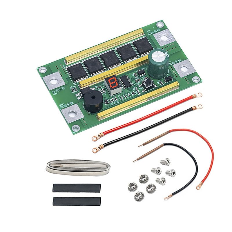 Spot Welder Control Board Kit for 18650 Battery – for DIY 12V Portable Welding System, with Pen, Cables, and Full Accessories