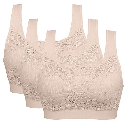 Soutien-gorge push up anti-irritation sans armature Vertvie élastique taille EU XL