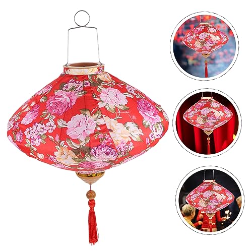 Lanterne suspendue chinoise fleurie pour embellir vos fêtes - 4