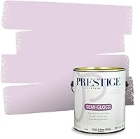 Vista 46 de PRESTIGE Pinturas de pintura interior e imprimación en uno, 1 galón, plano, combinación comparable de Sherwin Williams* Kimono Violet*
