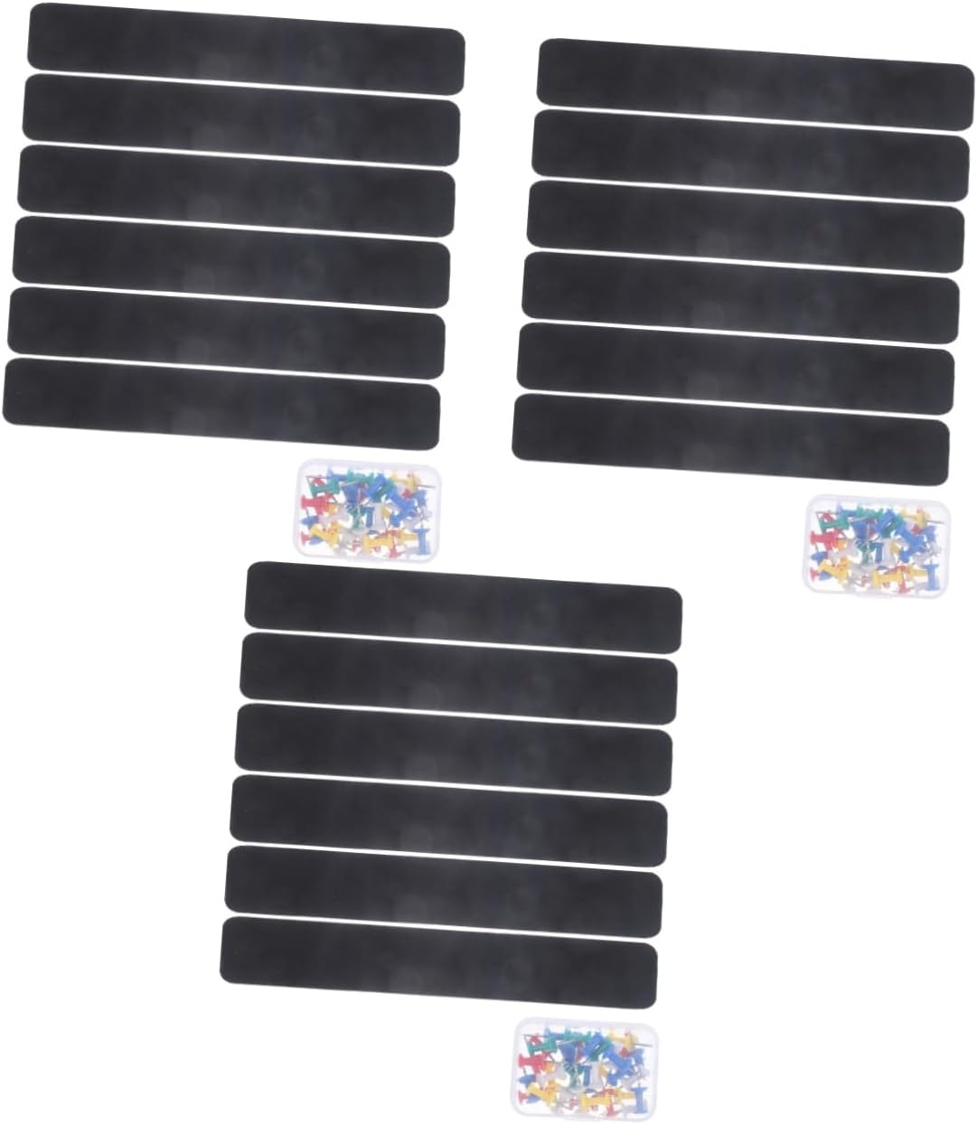 SHINEOFI 3 Sets Felt SelfAdhesive Strips Decorative